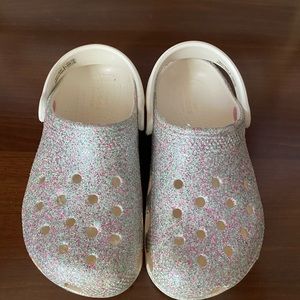 Glitter crocs